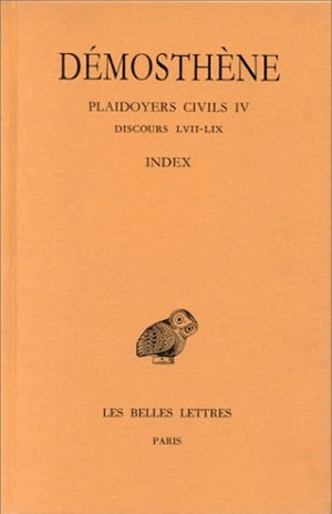 Plaidoyers civils. Vol. 4 - Démosthène