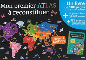 Mon premier atlas à reconstituer - Patrick David