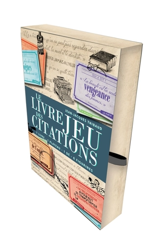 Le livre jeu des citations - Jean-Jacques Thibaud