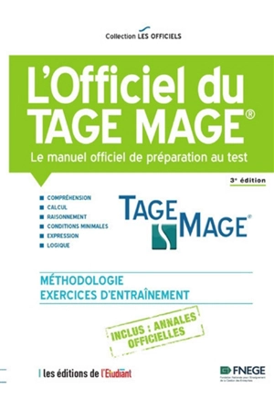 L'officiel du Tage Mage : le manuel officiel de préparation au test - Iman Hedayati-Dezfouli