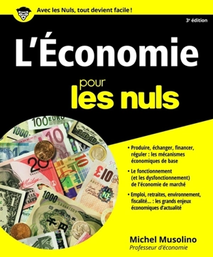 L'économie pour les nuls - Michel Musolino