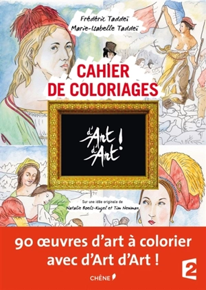 D'art d'art ! : cahier de coloriages - Mustapha Oucherif