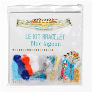 Le kit bracelet blue lagoon - Delphine Glachant