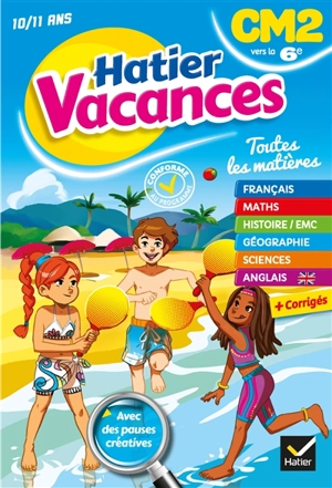 Hatier vacances, CM2 vers la 6e, 10-11 ans - Thomas Cambarot