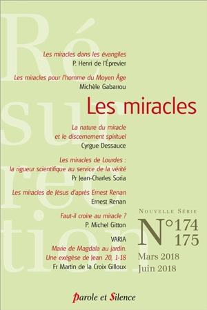 Résurrection, n° 174-175. Les miracles