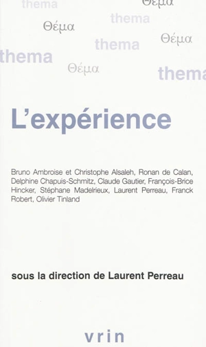 L'expérience