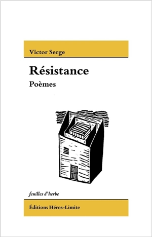 Résistance : poèmes - Victor Serge
