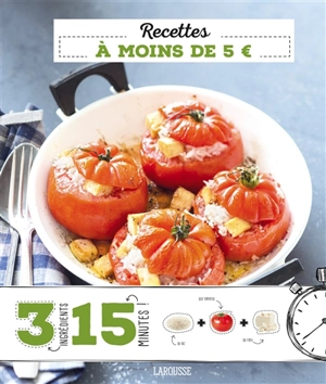 Recettes à moins de 5 euros - Aude Royer