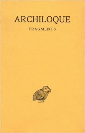 Fragments - Archiloque