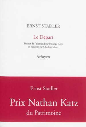 Le départ - Ernst Stadler