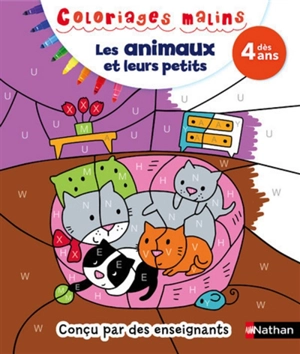 Les animaux et leurs petits : dès 4 ans - Mariana Vidal