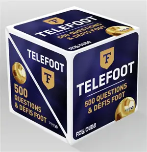 Roll'cube Téléfoot : 500 questions & défis foot - Myriam Thouet