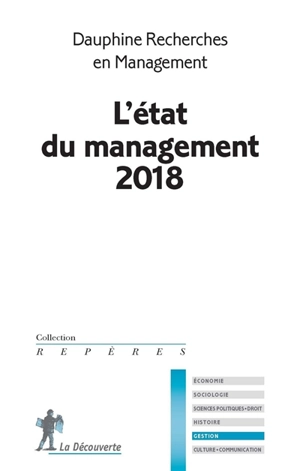 L'état du management 2018 - Dauphine Recherches en management (Paris)