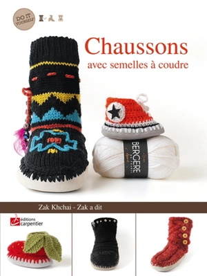 Chaussons avec semelles à coudre - Zak Khchai