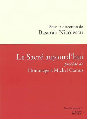 Le sacré aujourd'hui