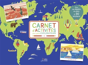 Carnet d'activités pour petits explorateurs - Elisabeth Dumont-Le Cornec