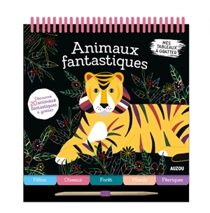 Animaux fantastiques : mes tableaux à gratter - Lizzie Preston