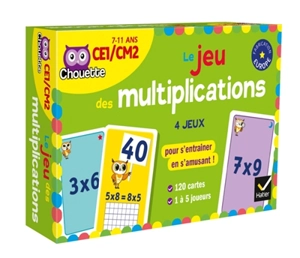 Le jeu des multiplications : CE1-CM2, 7-11 ans - Lucie Domergue