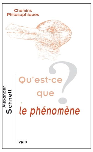 Qu'est-ce que le phénomène ? - Alexander Schnell