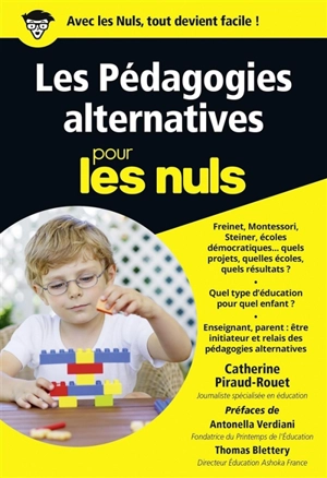 Les pédagogies alternatives pour les nuls - Catherine Piraud-Rouet