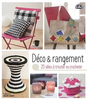 Déco & rangement : 25 idées à tricoter ou crocheter - Catherine Guidicelli