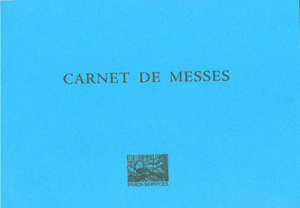 Carnet de messes : Div 035