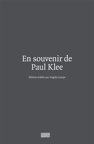 En souvenir de Paul Klee