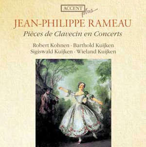 Pièces de clavecin en concerts - Jean-Philippe Rameau