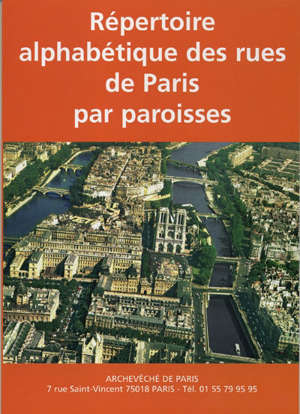 Répertoire alphabétique des rues de Paris par paroisses