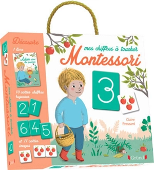 Mes chiffres à toucher Montessori - Vendula Kachel