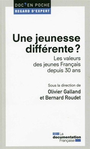 Une jeunesse différente ? : les valeurs des jeunes Français depuis 30 ans - Institut national de la jeunesse et de l'éducation populaire (France)