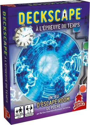 Deckscape. A l'épreuve du temps : un jeu d'escape room de poche - Martino Chiacchiera