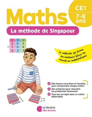 Maths, la méthode de Singapour, CE1, 7-8 ans - Pui Yee Foong