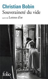 Souveraineté du vide. Lettres d'or - Christian Bobin