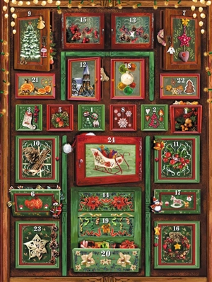 L'armoire de Noël : calendrier de l'Avent - Dom Evangelisti