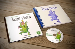 Alain l'alien : livre CD MP3 + braille et gros caractères - Xavier-Laurent Petit