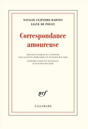 Correspondance amoureuse - Natalie Clifford Barney