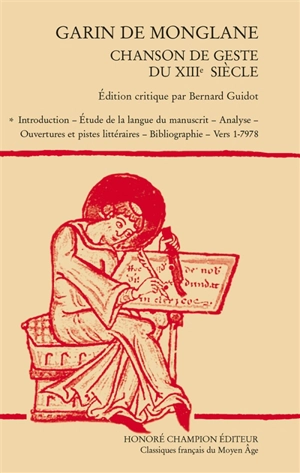 Garin de Monglane : chanson de geste du XIIIe siècle