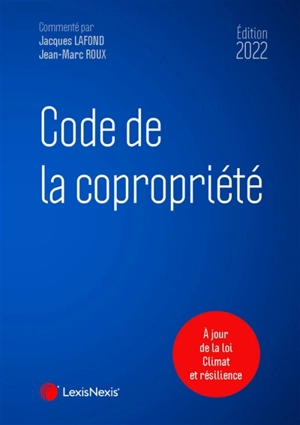 Code de la copropriété 2022