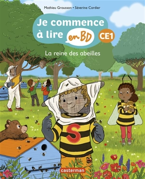 Je commence à lire en BD. La reine des abeilles : CE1 - Mathieu Grousson