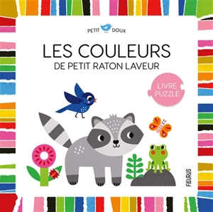 Les couleurs de Petit Raton laveur : livre puzzle - Vanja Kragulj