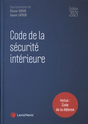 Code de la sécurité intérieure 2021