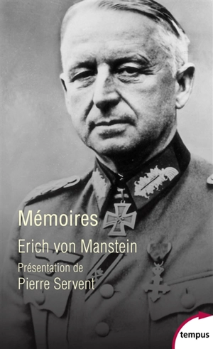 Mémoires - Erich von Manstein