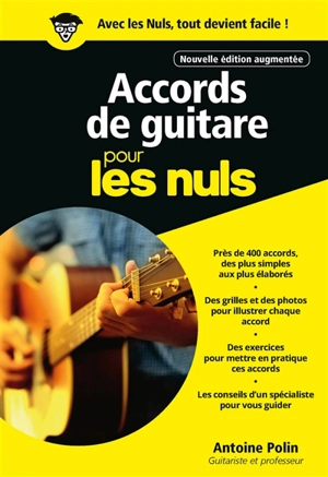 Accords de guitare pour les nuls - Antoine Polin