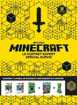 Minecraft : le coffret expert spécial survie : livre officiel - Mojang