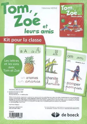 Tom, Zoé et leurs amis : kit pour la classe - Fabienne Herve