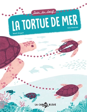 Suis du doigt la tortue de mer - Benoît Broyart