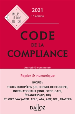 Code de la compliance 2021