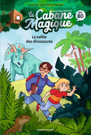 La cabane magique en BD. Vol. 1. La vallée des dinosaures - Jenny Laird