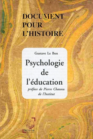 Psychologie de l'éducation - Gustave Le Bon